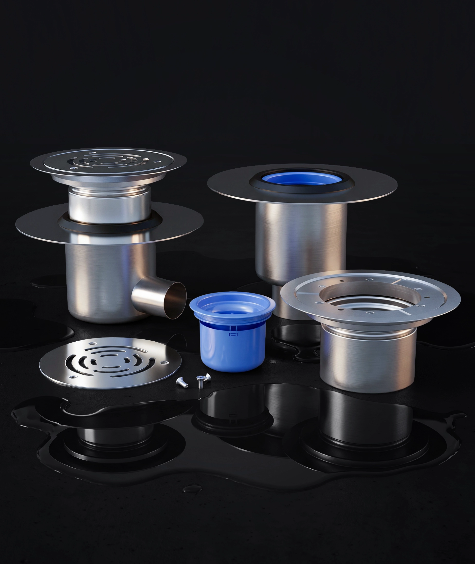 HBV125 Vinyl Floor Drains